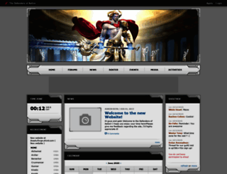 defendersofaelion.shivtr.com screenshot