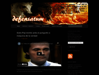 defensatum.wordpress.com screenshot