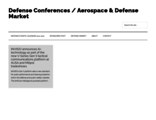 defenseconference.com screenshot
