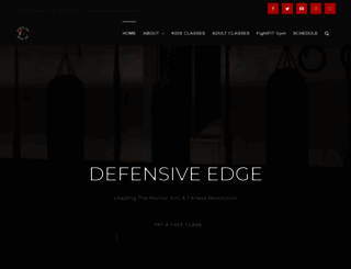 defensive-edge.com screenshot