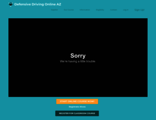 defensivedriveronlineaz.com screenshot