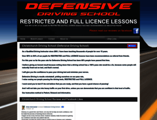 defensivedrivingschool.co.nz screenshot