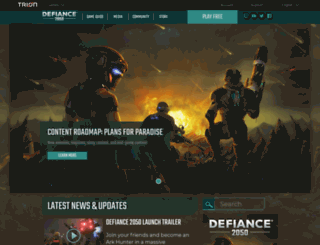defiance.com screenshot