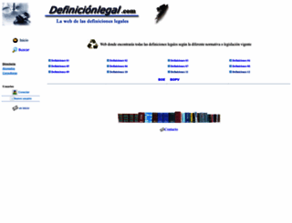 definicionlegal.com screenshot