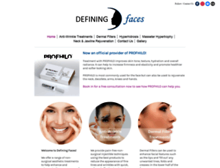 definingfaces.co.uk screenshot
