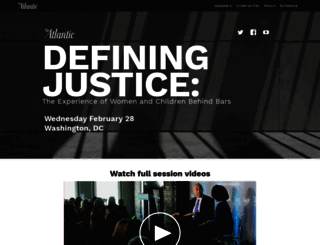 definingjustice.splashthat.com screenshot