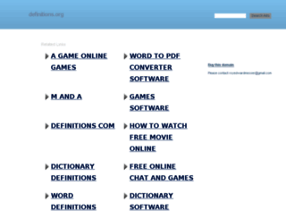 definitions.org screenshot