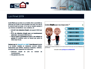 defiscalisation-malraux.fr screenshot