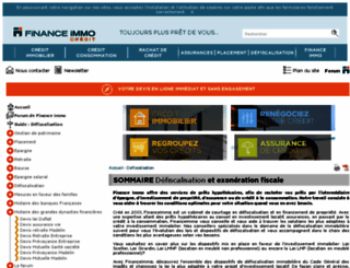 defiscalisation.financeimmo.com screenshot