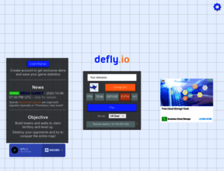 defly.io screenshot
