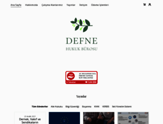 defnehukuk.com screenshot