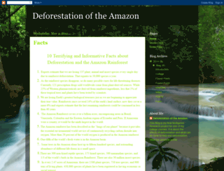 deforestationamazonrainforest.blogspot.tw screenshot
