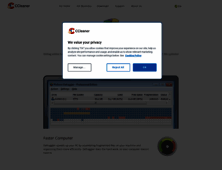 defraggler.com screenshot