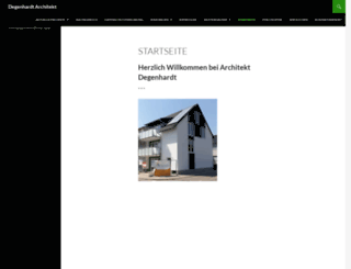 degenhardt-architekt.de screenshot