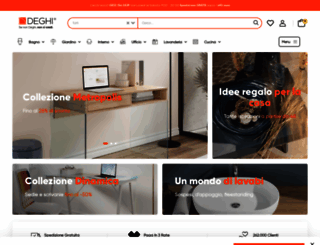 deghishop.it screenshot