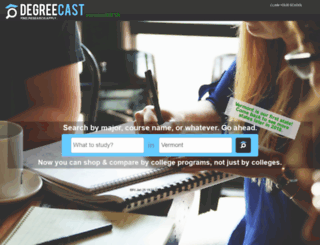 degreecast.com screenshot