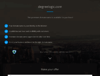 degreelogic.com screenshot