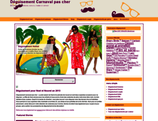 deguisement-carnaval.net screenshot