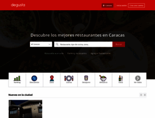 degustavenezuela.com screenshot