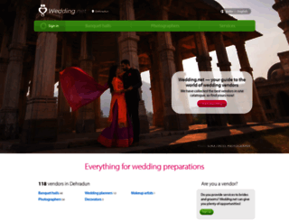 dehradun.wedding.net screenshot