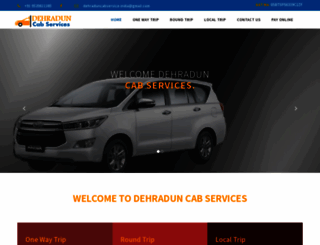 dehraduncabservice.com screenshot