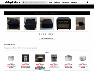 dehydratorsguide.biz screenshot