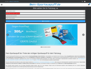 dein-sportauspuff.de screenshot