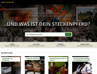 deinsteckenpferd.de screenshot