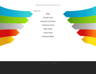 deitycomponentsstore.com screenshot