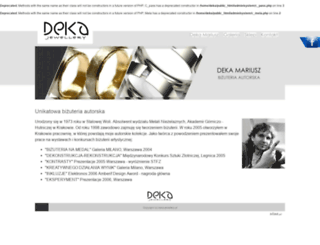 deka-jewellery.pl screenshot