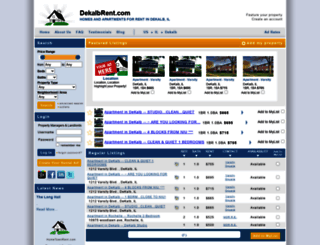 dekalbrent.com screenshot