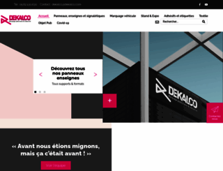 dekalco.com screenshot
