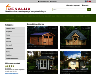 dekalux.com screenshot