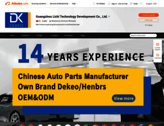 dekeo.en.alibaba.com screenshot