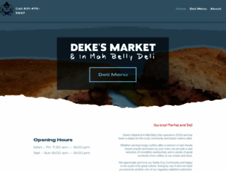 dekesmarket.com screenshot