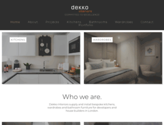 dekkointeriors.co.uk screenshot