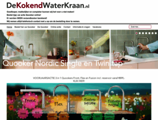 dekokendwaterkraan.nl screenshot