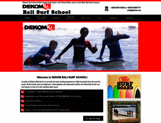dekomsurf.com screenshot