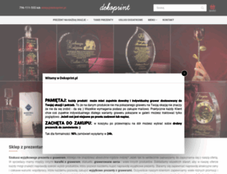 dekoprint.pl screenshot