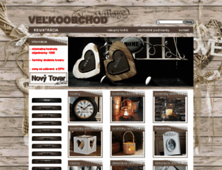 dekor-shop.sk screenshot
