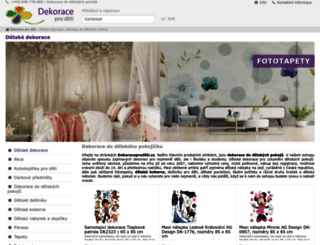 dekoraceprodeti.cz screenshot