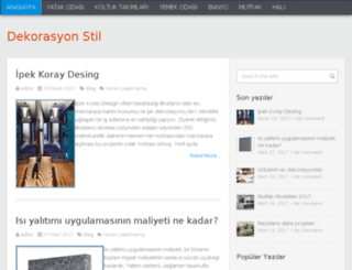 dekorasyonstil.com screenshot