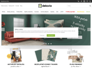 dekoria.sk screenshot