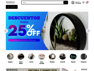 dekosas.com screenshot