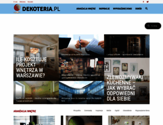 dekoteria.pl screenshot