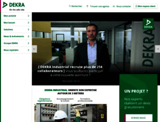 dekra-industrial.fr screenshot