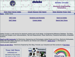 delabs-circuits.com screenshot