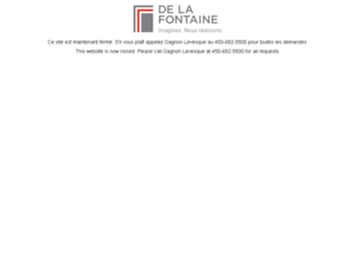 delafontaine.promogl.com screenshot