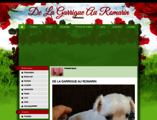 delagarrigueauromarin.chiens-de-france.com screenshot