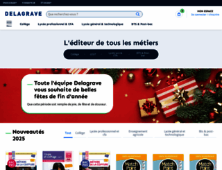 delagrave-edition.fr screenshot